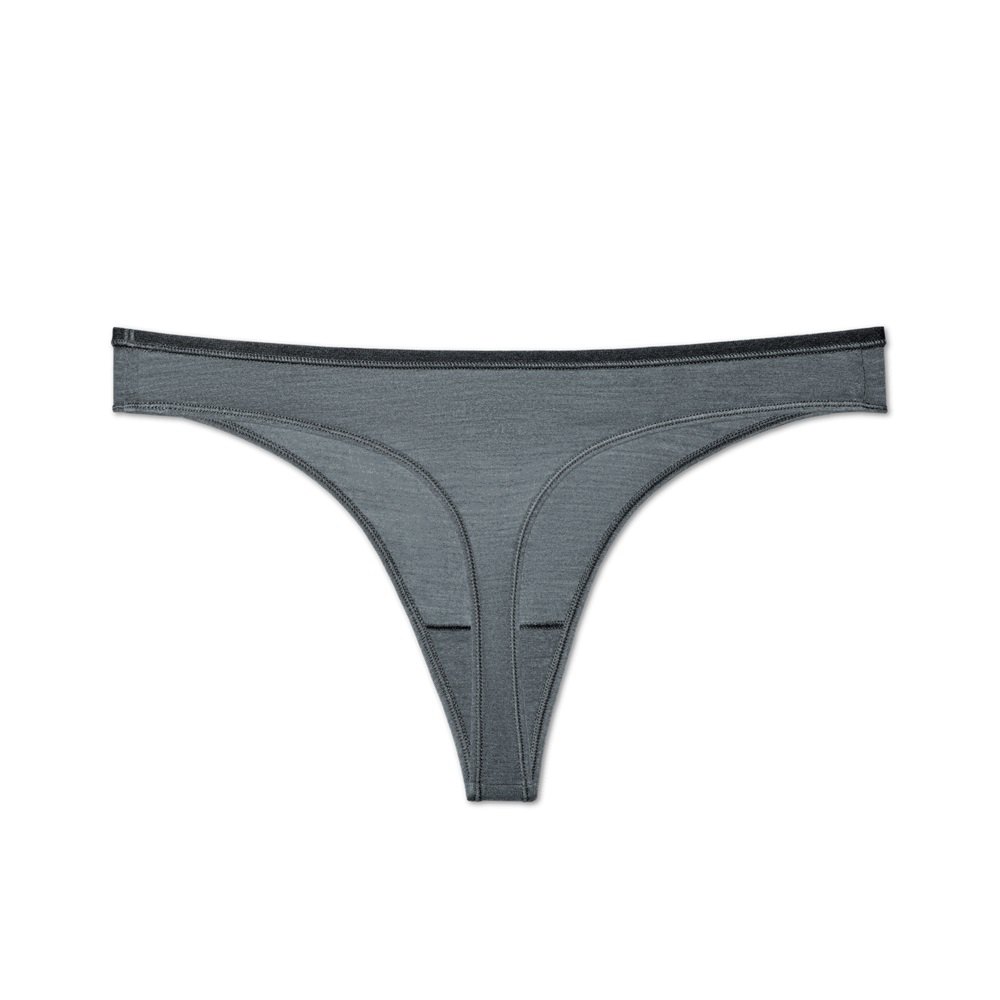 Allbirds Women\'s Trino® Thong - Briefs Dark Grey - LEP025617